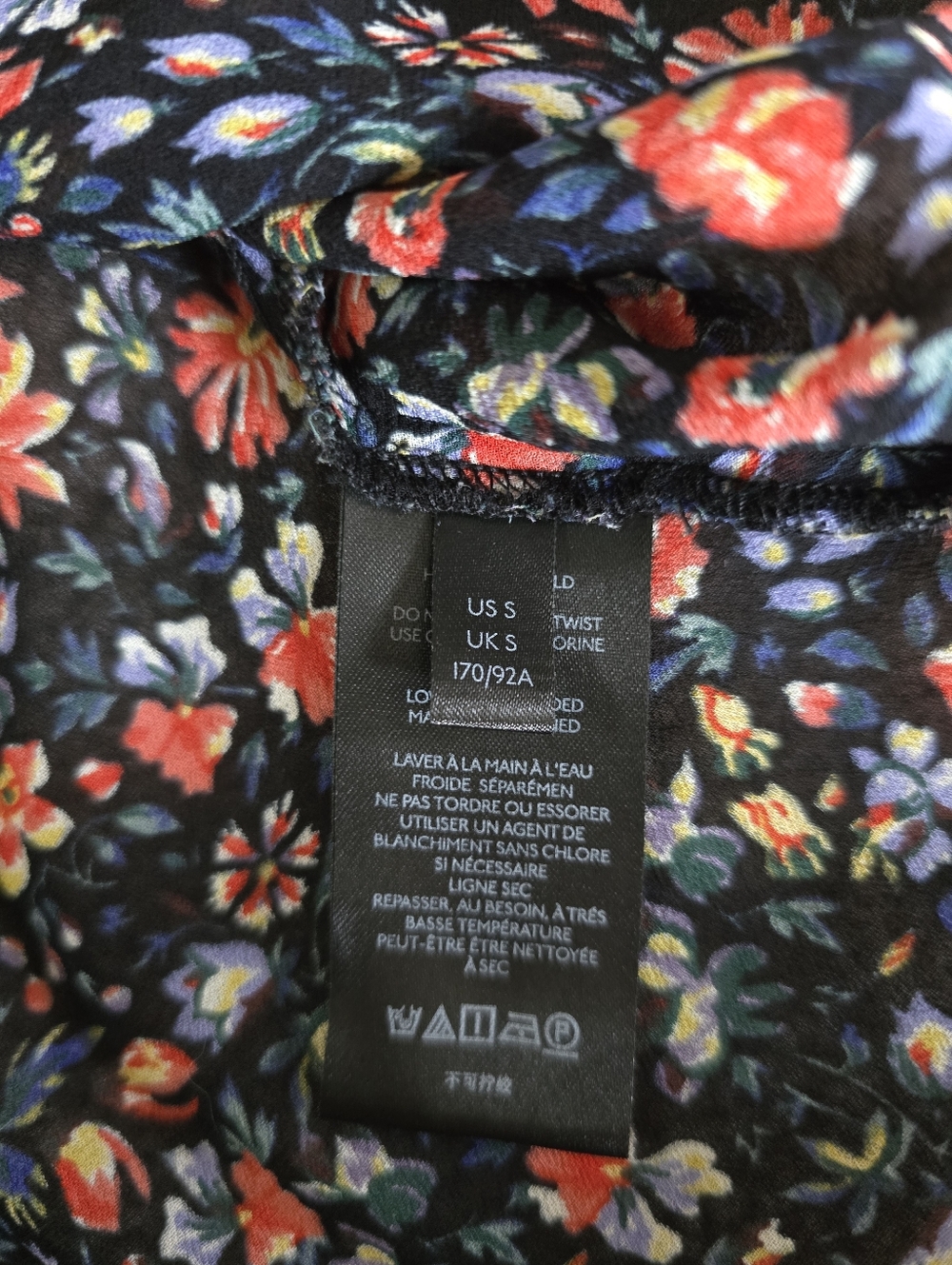 By Anthropologie Size Small Sheer Floral Ruffle Dress - Picture 12 of 13